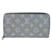 Pre-owned Leather wallets Louis Vuitton Vintage , Blue , Dames