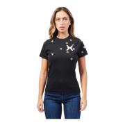 Zwarte T-shirt en Polo Collectie Richmond , Black , Dames