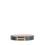 Klassieke Gesp Riem Victoria Beckham , Green , Dames