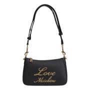 Dames Tas Herfst/Winter Collectie Love Moschino , Black , Dames