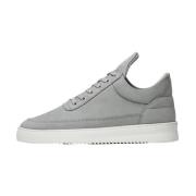 Low Top Ripple Nubuck Cement Grey Filling Pieces , Gray , Heren