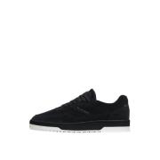 Ace Suede Jet Black Filling Pieces , Black , Heren