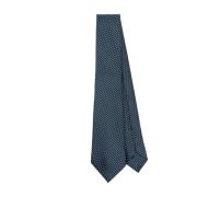 TE1 TIE - Stijlvolle Heren Stropdas Ermenegildo Zegna , Blue , Heren