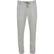 Zachte broek met trekkoord en zakken Eleventy , Gray , Heren