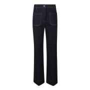 Slim Fit Denim Jeans Victoria Beckham , Black , Dames