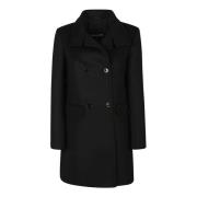 Stijlvolle Winterjas voor Vrouwen Patrizia Pepe , Black , Dames