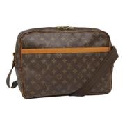 Pre-owned Canvas louis-vuitton-bags Louis Vuitton Vintage , Brown , Da...