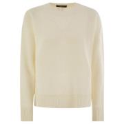 Gezellig Gebreide Pullover Sweater Fabiana Filippi , Beige , Dames