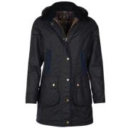 Waxjas met knoopsluiting Barbour , Black , Dames