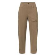 Cargo stijl broek met stedelijke touch Pinko , Brown , Dames