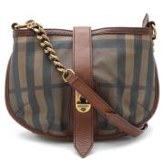 Pre-owned Canvas shoulder-bags Burberry Vintage , Multicolor , Dames