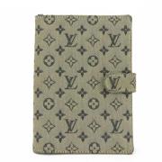 Pre-owned Canvas home-office Louis Vuitton Vintage , Gray , Dames