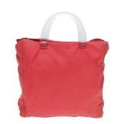 Pre-owned Fabric totes Prada Vintage , Red , Dames