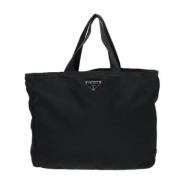 Pre-owned Fabric prada-bags Prada Vintage , Black , Dames