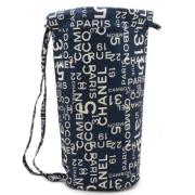 Pre-owned Canvas shoulder-bags Chanel Vintage , Blue , Dames