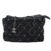 Pre-owned Fabric chanel-bags Chanel Vintage , Black , Dames