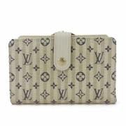 Pre-owned Canvas wallets Louis Vuitton Vintage , White , Dames