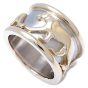 Pre-owned Metal rings Cartier Vintage , Gray , Dames