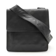 Pre-owned Leather chanel-bags Chanel Vintage , Black , Dames