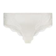 Satin Briefs met Kant Details Dolce & Gabbana , White , Dames