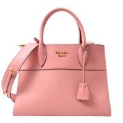 Pre-owned Leather prada-bags Prada Vintage , Pink , Dames