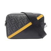 Pre-owned Leather fendi-bags Fendi Vintage , Black , Dames