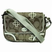 Pre-owned Canvas shoulder-bags Coach Pre-owned , Brown , Dames