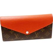 Pre-owned Leather wallets Louis Vuitton Vintage , Brown , Dames