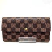 Pre-owned Canvas wallets Louis Vuitton Vintage , Brown , Dames