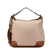 Pre-owned Canvas gucci-bags Gucci Vintage , Beige , Dames