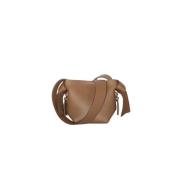 Twisted Musubi Micro Tote Bag Acne Studios , Brown , Dames