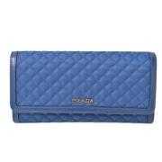 Pre-owned Canvas wallets Prada Vintage , Blue , Dames