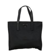 Pre-owned Canvas handbags Prada Vintage , Black , Dames