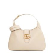 Pre-owned Leather gucci-bags Gucci Vintage , White , Dames