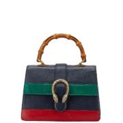 Pre-owned Leather gucci-bags Gucci Vintage , Multicolor , Dames