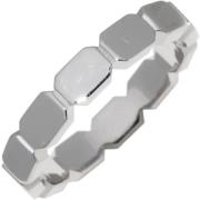 Pre-owned Metal rings Chanel Vintage , Gray , Dames