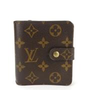 Pre-owned Canvas wallets Louis Vuitton Vintage , Brown , Dames