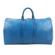 Pre-owned Leather louis-vuitton-bags Louis Vuitton Vintage , Blue , He...