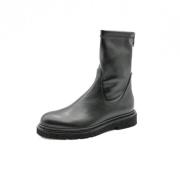 Zwarte Leren Damesschoenen Aw24 Guglielmo Rotta , Black , Dames