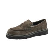 Velour Ebony Damesschoenen Aw24 Guglielmo Rotta , Brown , Dames