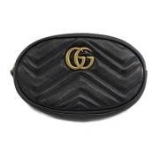 Pre-owned Leather gucci-bags Gucci Vintage , Black , Dames