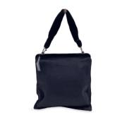 Pre-owned Velvet totes Yves Saint Laurent Vintage , Black , Dames