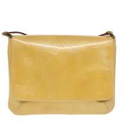 Pre-owned Leather louis-vuitton-bags Louis Vuitton Vintage , Beige , D...