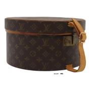 Pre-owned Canvas handbags Louis Vuitton Vintage , Brown , Dames