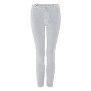 Geglazuurde Denim Jeans Opus , Gray , Dames