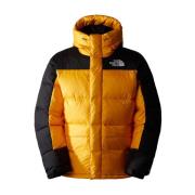 Stijlvolle en warme heren donsjas in Summit Gold/Black The North Face ...