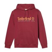 Heren Hoodie, Opgericht 1973 Synthetisch Timberland , Red , Heren