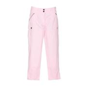 Roze Cargo Broek Verhoog Stijl Tom Ford , Pink , Dames