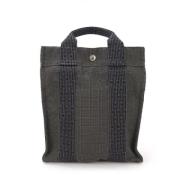 Pre-owned Canvas backpacks Hermès Vintage , Gray , Dames