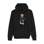 Xciii Zwarte Hoodie Filou Stijl Baron Filou , Black , Heren